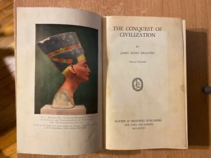 The Conquest Of Civilization by James Henry Breasted (1926 HC) 1st Edition - Picture 1 of 5
