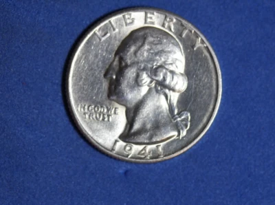 1941-D Quarter Dollar #P29646 - Image 1 of 2