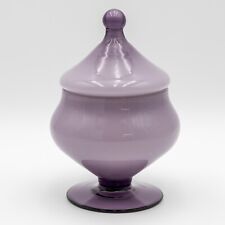 Empoli Rare Lilac/Purple/Lavender colored Circus Tent Apothecary/Candy Jar