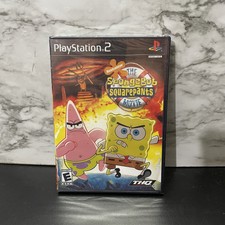 SpongeBob SquarePants Movie Game Sony PlayStation 2 PS2 New Sealed