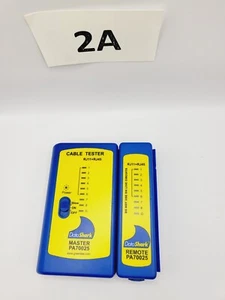Data Shark Cable Tester RJ11 + RJ45 Master & Remote PA70025 Pre-Owned - Picture 1 of 6