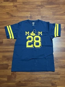 Uniqlo Herren Disney Collection Mickey Mouse Fußball T-Shirt Navy Small - Bild 1 von 3