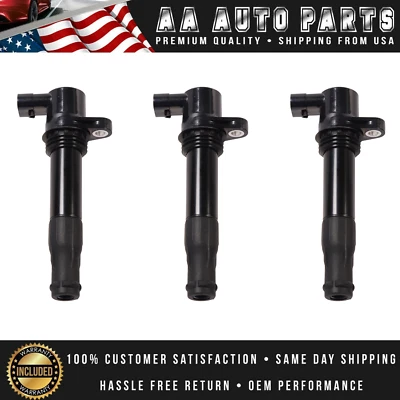 Conjunto de 3 bobinas de ignição para 2003-2005 Land Rover Freelander 2.5L V6 UF534 - Imagem 1 de 4