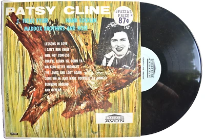 VARIOUS COUNTRY WESTERN SHRINK PATSY CLINE TYLER VINYL LP RECORD 7G 501 - Image 1 of 4