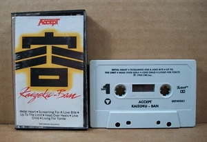 Accept - Kaizoku-Ban (Cassette, 1985, Portrait) - Foto 1 di 8