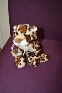 Ganz Webkinz Spotted Leopard Plush Animal No Code 8" E9 - Picture 1 of 4