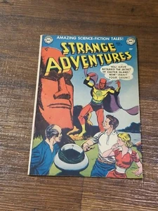 DC Strange Adventures #16 Sci-fi HTF 1950's beautiful Golden Age  - Picture 1 of 24