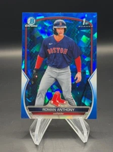 2023 Bowman Chrome Sapphire ROMAN ANTHONY 1st Rookie #BCP-71 Red Sox RC - Picture 1 of 2