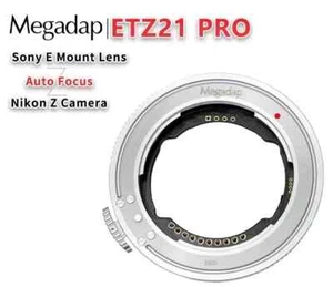 Adaptador de lente de enfoque automático Megadap ETZ21 Pro para lente Sony E a cámara Nikon Z, ZF - Imagen 1 de 15