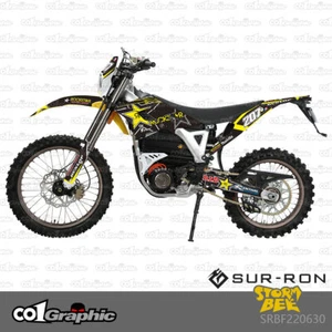KIT COMPLETO CALCOMANÍAS GRÁFICAS PEGATINAS PARA BICICLETA ELÉCTRICA MX SURRON SUR-RON STORM BEE - Imagen 1 de 1