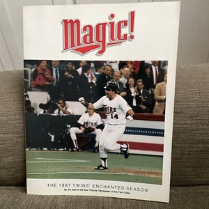 Magic! The 1987 Twins Enchanted Season magazine - Picture 1 of 2