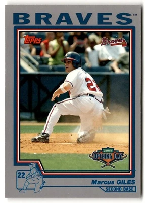 Marcus Giles 2004 Topps Opening Day #8 Atlanta Braves - Image 1 of 2