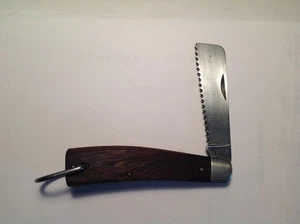 EXTRA NICE 1940s-60s- Schrade Walden NY U.S.A. # 163 SAW BLADE Rope Knife - Picture 1 of 8