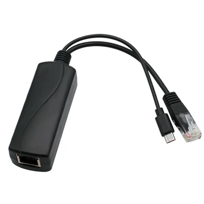 Micro USB 48V to 5V Splitter Adapter 2A 10W PoE Power Over Ethernet Connector - Image 1 of 4