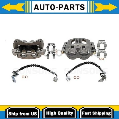 Pinza de freno delantera con mangueras lado conductor pasajero se adapta a Ford Ranger 4,0 L 3,0 L_ Foto 1 de 4