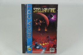 SEGA CD VIDEO GAME STELLAR-FIRE COMPLETE W CASE & MANUAL TESTED FREE SHIP