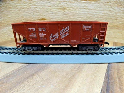 Tolva de ruta Varney escala HO ponderada 34' CB&Q 4044 Burlington Foto 1 de 4
