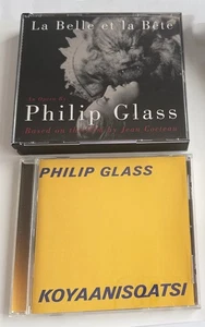 Philip Glass LOT CD's Koyaanisqatsi & La Belle et la Bete (JEAN COCTEAU) Riesman - Imagen 1 de 13