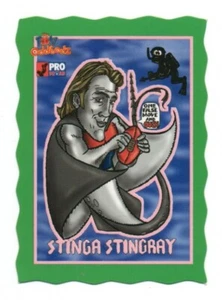 1996 Footy Oddbodz Red Glow - Melbourne - STEPHEN TINGAY - Bild 1 von 2