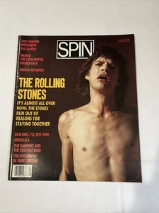 1986 August Spin Magazine, The Rolling Stones (MH4) - Picture 1 of 3