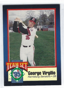 1995 Harrisburg Senators (Double-A Montreal Expos) George Virgilio