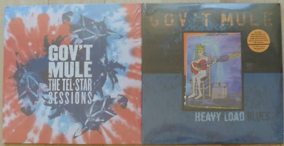GOV'T MULE The Tel-Star Sessions 2-LP Ltd Splatter + Heavy Load Blues 2-LP 180g - Image 1 of 3