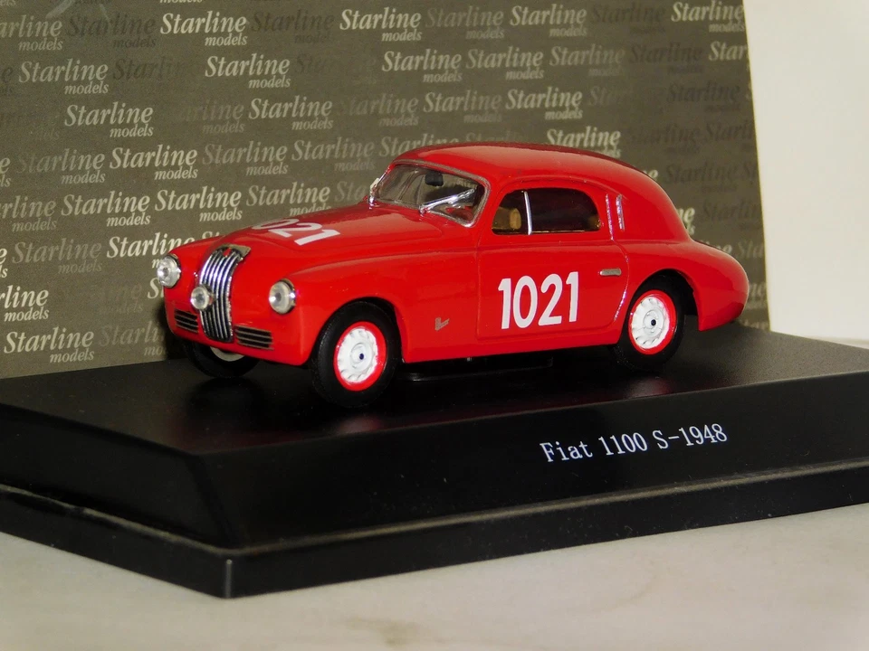 Fiat 1100 S Racing #1021 1948 Starline 1/43 Foto 1 de 1