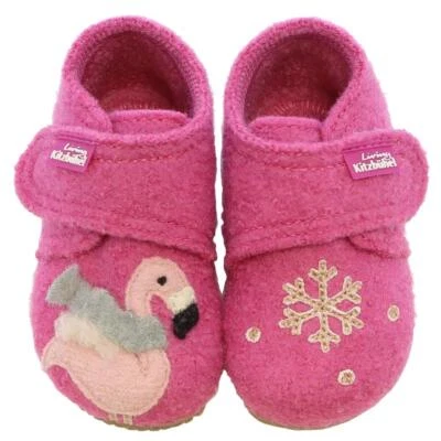 Living Kitzbühel 3611/0365 Hausschuh Winterflamingo bubblegum Gr.20-30