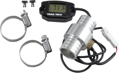 Trail Tech TTO Water Temperature Temp Gauge Meter  25mm Hose ATV UTV Snowmobile  - Image 1 of 2
