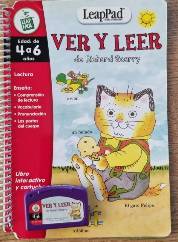 LeapFrog Lernspiel Alter 4-6 "Ver y Leer?" SPANISCH ESPANOL - Bild 1 von 1