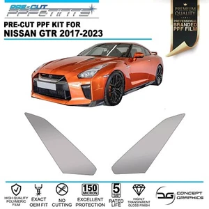 Headlights Stone Chip Guard PPF Paint Protection Film Kit For Nissan GTR 17+ - Picture 1 of 2