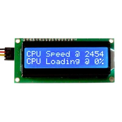 1602 16X2 LCD Display IIC/I2C/TWI/SPI Serial Interface Module For Arduino UK - Image 1 of 4