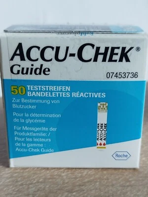 ACCU-CHEK Guide Teststreifen, 2 x50 Stück NEU - Bild 1 von 4