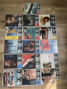 Vintage LOOK MAGAZIN Konvolut (16) 50er 60er Anzeigen New York Queen Elizabeth Kennedy - Bild 1 von 12