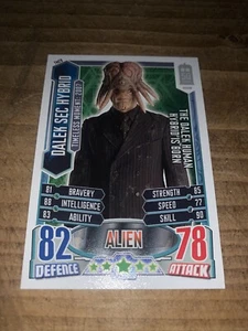 Dalek Sec Hybrid 2007 #TM25 Doctor Who Alien Attax Trading Card - Picture 1 of 2
