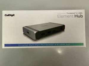 CalDigit TBT4 Element Hub USB+Thunderbolt Dock w/ Power Cord | Tested Working - Photo 1/3