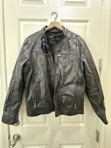 Guess Herren Kunstlederjacke Herren Größe M Gebraucht - Bild 1 von 7