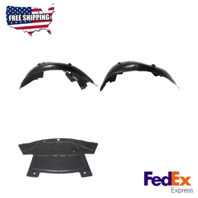 Engine Splash Shield + Fender Liner Kit Fits 05-10 Chrysler 300 Dodge - Image 1 of 4