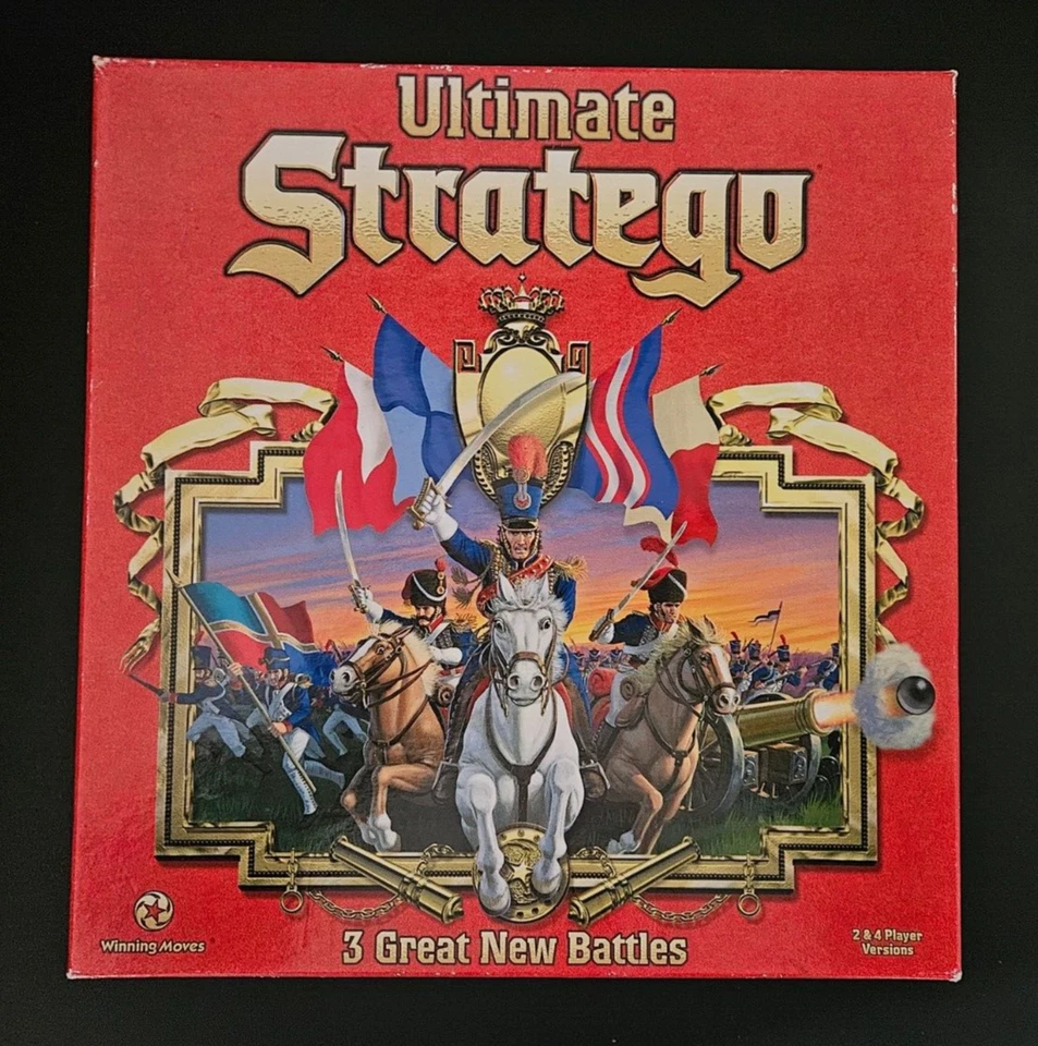 Ultimate Stratego Board Game -Winning Moves 1997 COMPLETE - Image 1 of 4