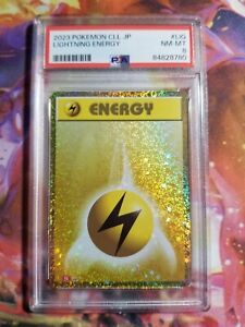 Pokemon tcg Cll Lightning Energy Holo Classic Collection Japanese  Psa 8