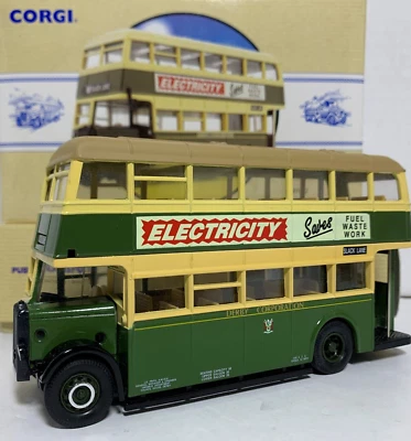Corgi 1:50 Daimler CW Derby Corporation Double Metal Decker Bus 97822 in Box - Image 1 of 4
