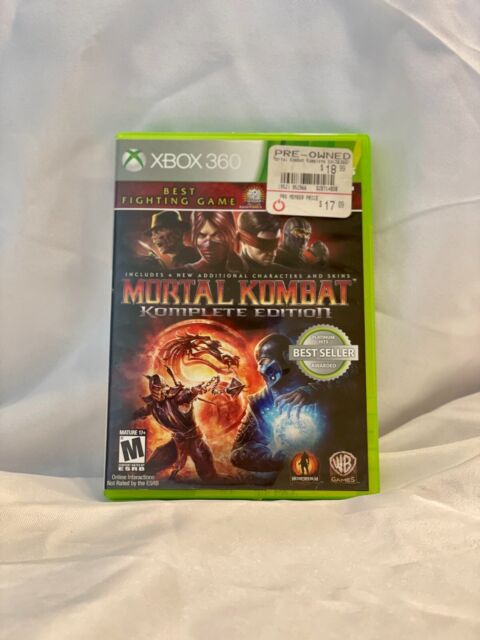 Desapego Games - Outros Jogos > Mortal Kombat 9 Complete Edition digital Xbox  360