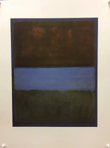 Mark Rothko - No 61 (Brown, Blue, Brown on Blue) 1953 - Ulmer Museum - 1999 -  - Picture 1 of 9