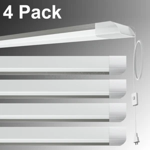 4 Pack x 54W Utility LED Shop Light for Storage Room Workbench Workshop 5000LM - Picture 1 of 6