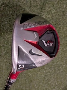 LH Nike VRS Covert 5 Fairway Wood 19° Graphite 60g Stiff Flex Tour Wrap Grip - Picture 1 of 13