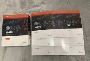 LIFEPAC Math 6th Grade 9 Student Books Unit 2-10 AOP Homeschool Kit - Picture 1 of 12