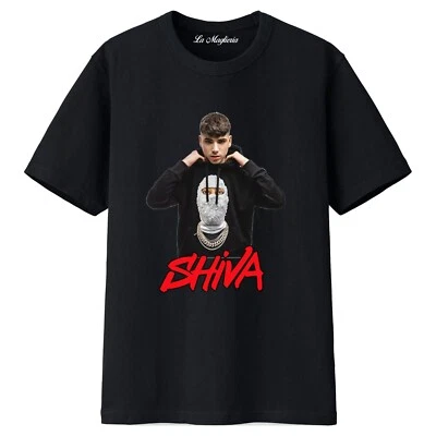 Maglietta t-shirt di SHIVA v2 rapper #freeshiva milano ovest unisex uomo donna - Imagen 1 de 4