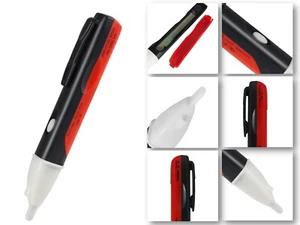 Pluma de voltaje de CA 10-1000V | LED + alerta de sonido | probador de paquetes portátil - Imagen 1 de 13