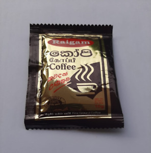 Black Coffee powder Raigam Ceylon Natural Pure High Quality Drink Brand New 10g