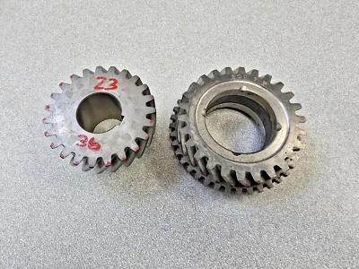 BONITO JUEGO DE ENGRANAJES ORIGINAL USADO PORSCHE 356A 356B 356C 356SC 3B 3ª VELOCIDAD 3/59 Foto 1 de 4